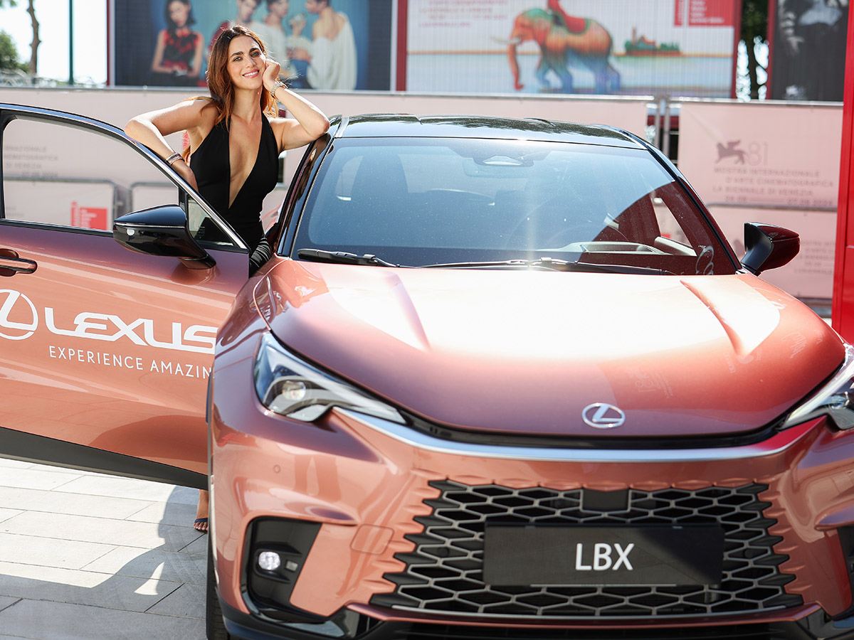 Miriam Leone Lexus Brand Ambassador a Venezia