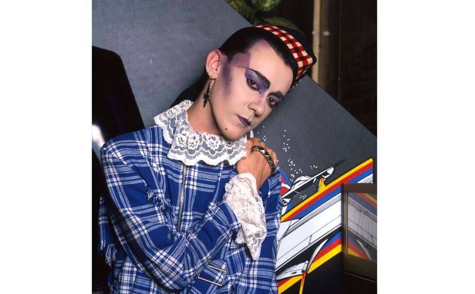 Blitz Club - Stephen Linard at the Blitz, about 1980. Robyn Beeche Foundation