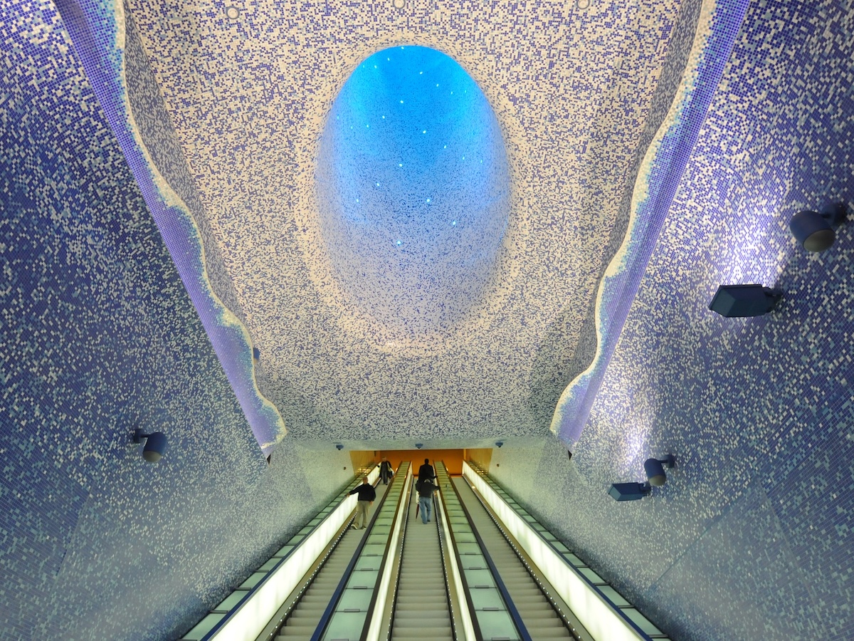 ITALY-NAPLES-SUBWAY toledo metro