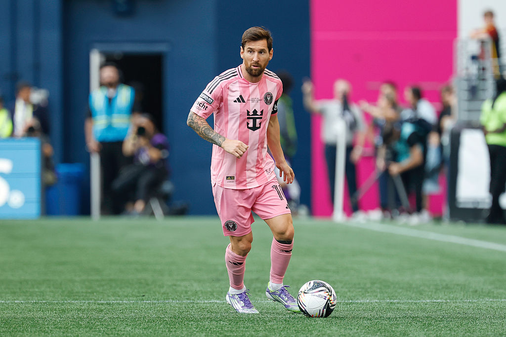 Seattle Sounders v Inter Miami CF - Leagues Cup Final Lionel Messi