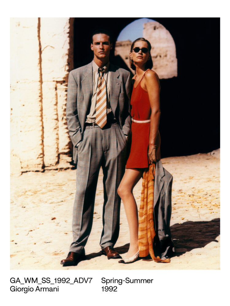 Giorgio Armani SS92 Adv Campaign_Ph Credit Aldo Fallai