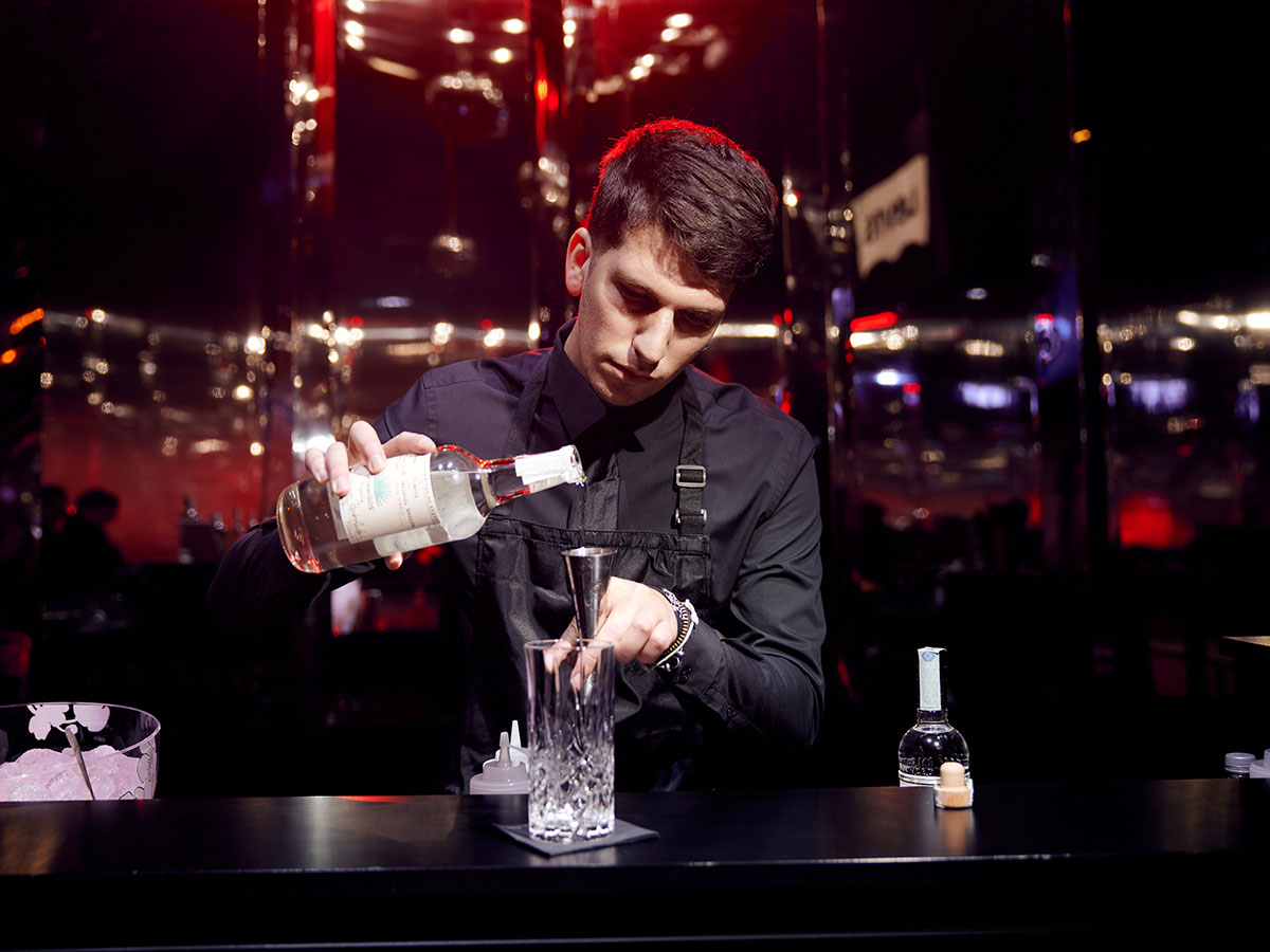 Un momento della serata