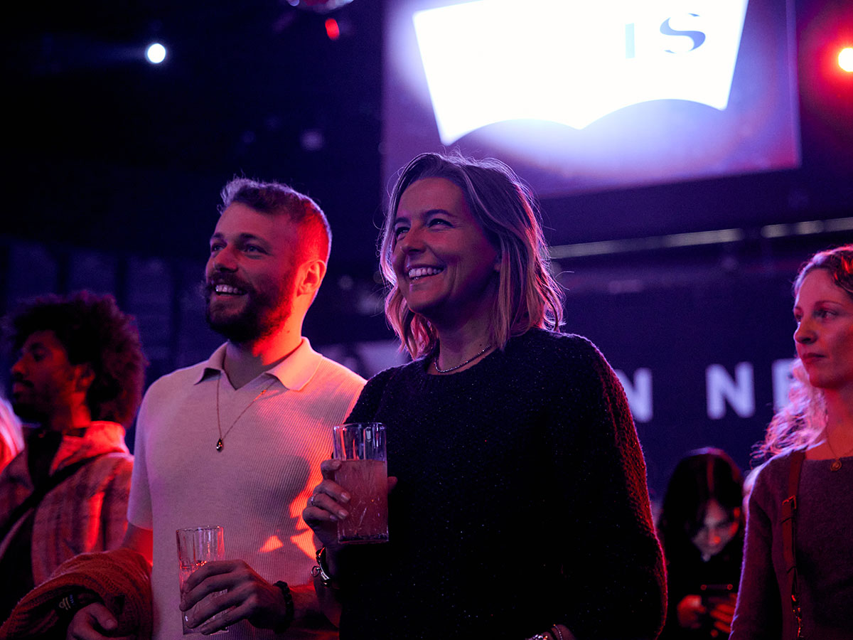 Un momento della serata