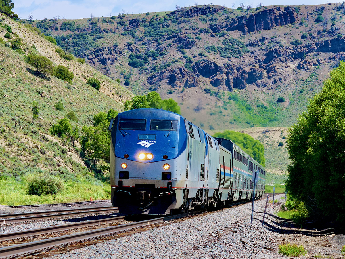 Il treno "California Zephyr"