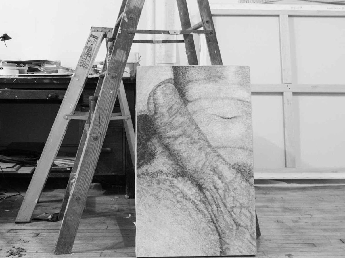 Betty Tompkins Studio Courtesy awomensthing.org