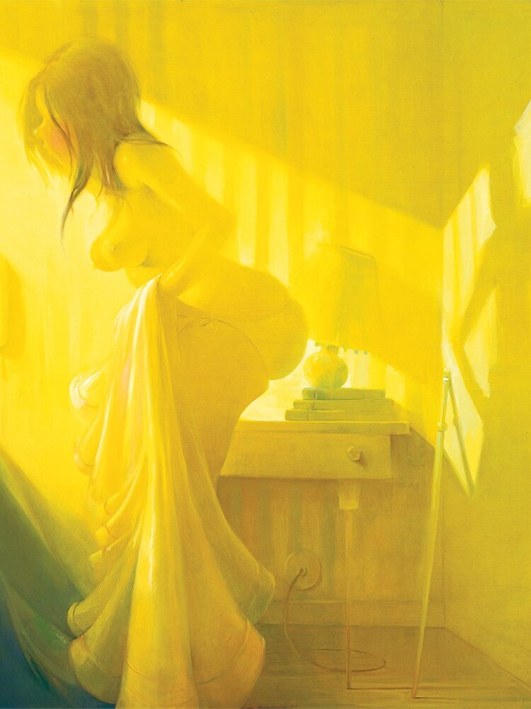 Lisa Yuskavage - Changing, 2005. Courtesy David Zwirner Gallery, New York.