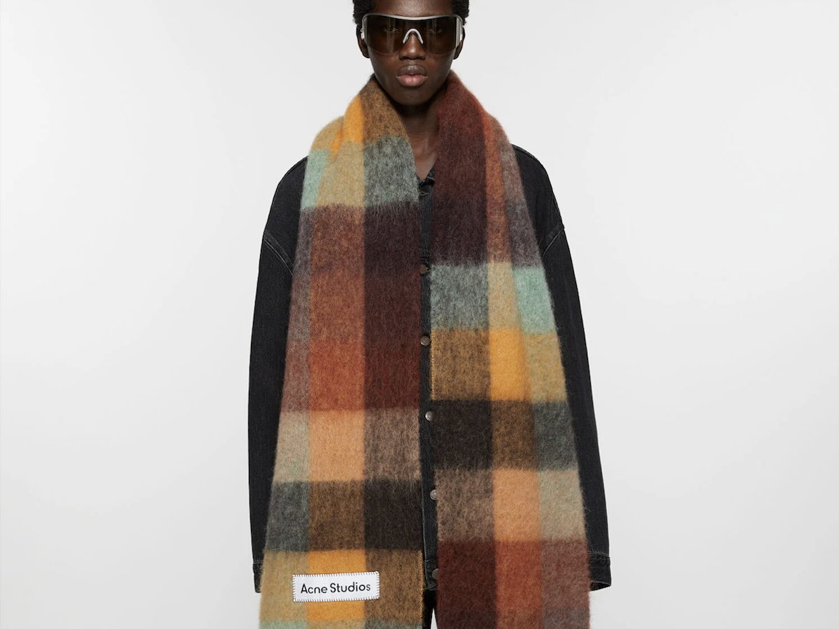 sciarpa acne studios