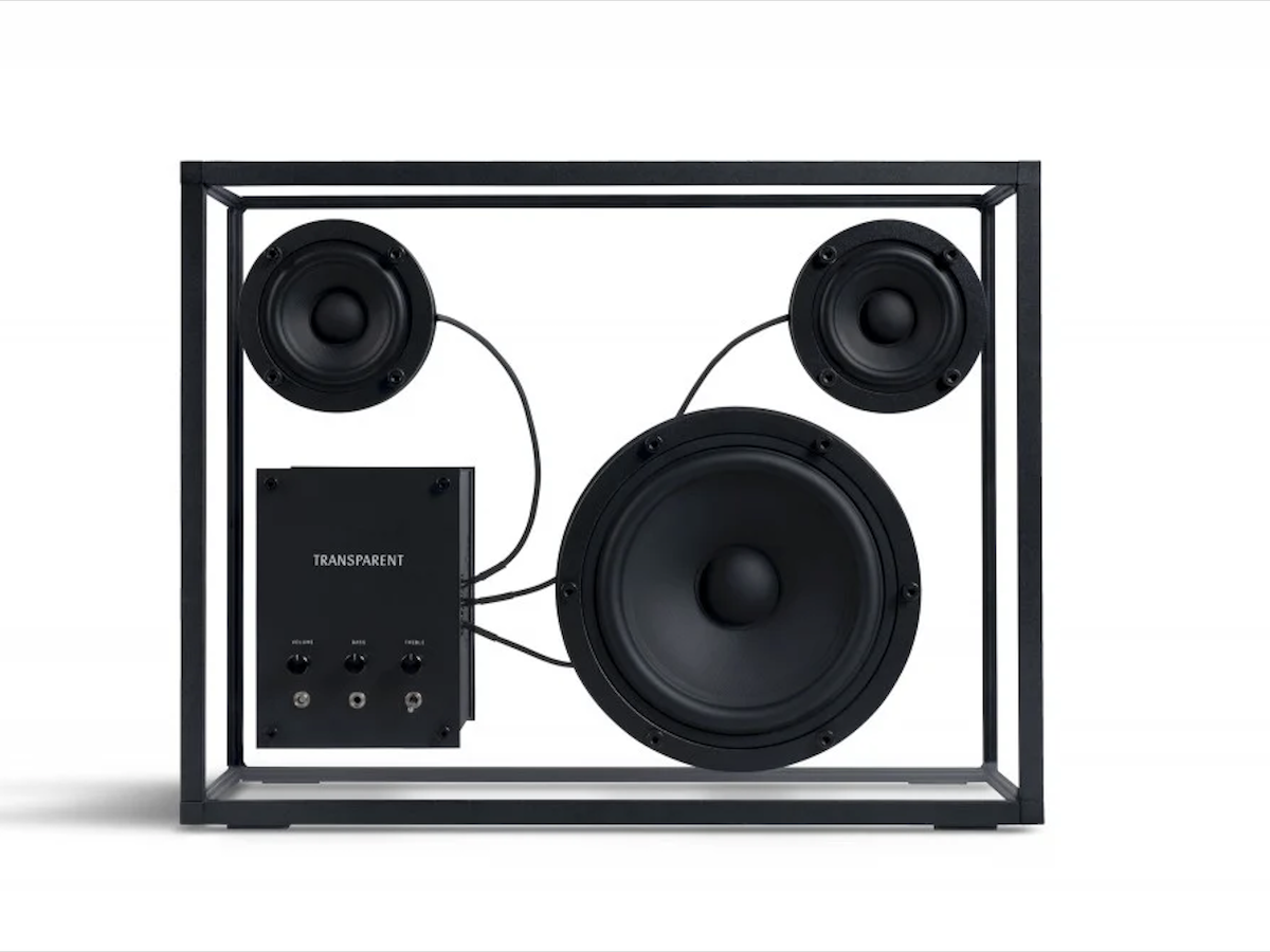 speaker transparent