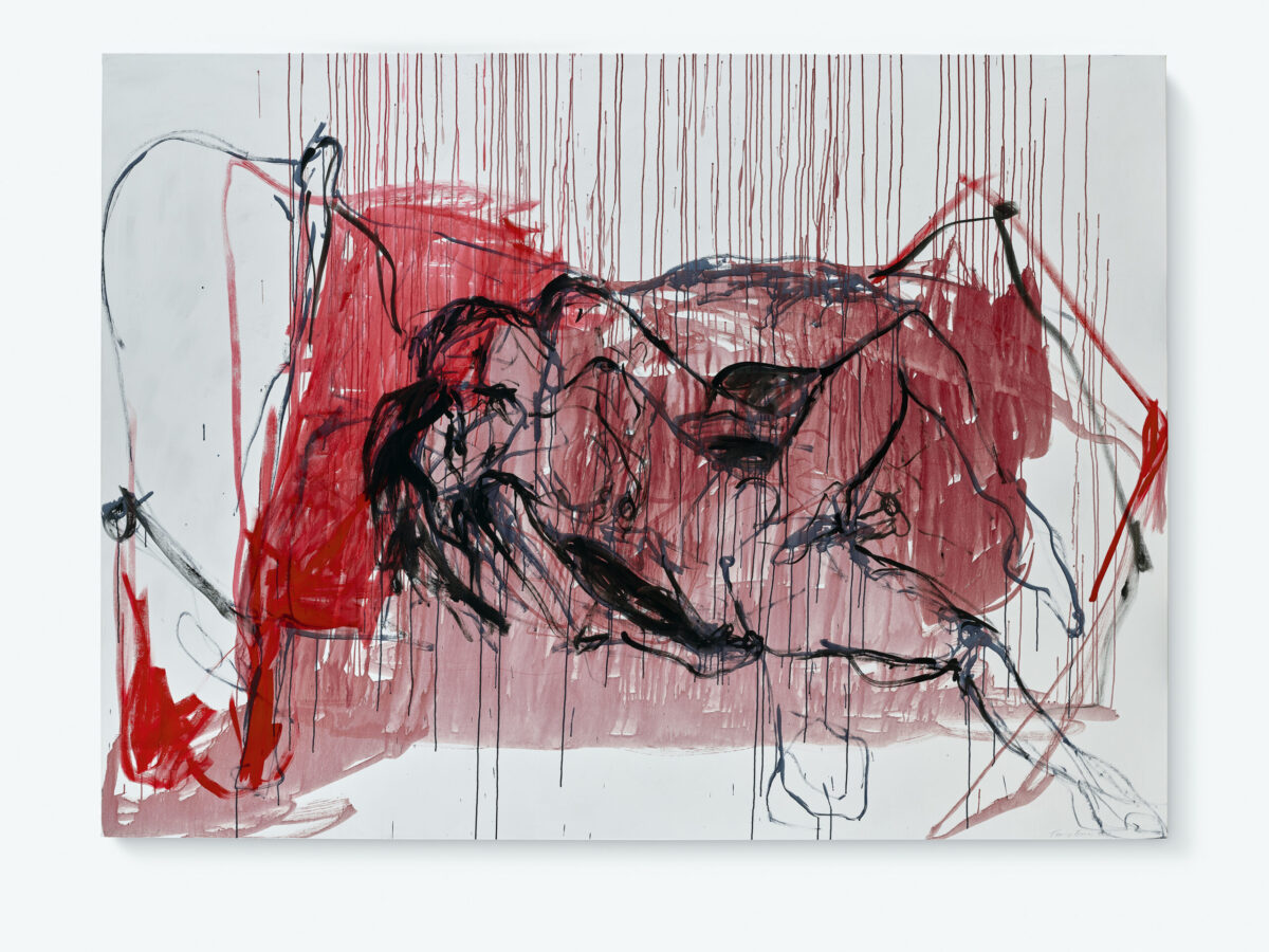 Tracey Emin, There was blood, 2022 ©TRACEY EMIN