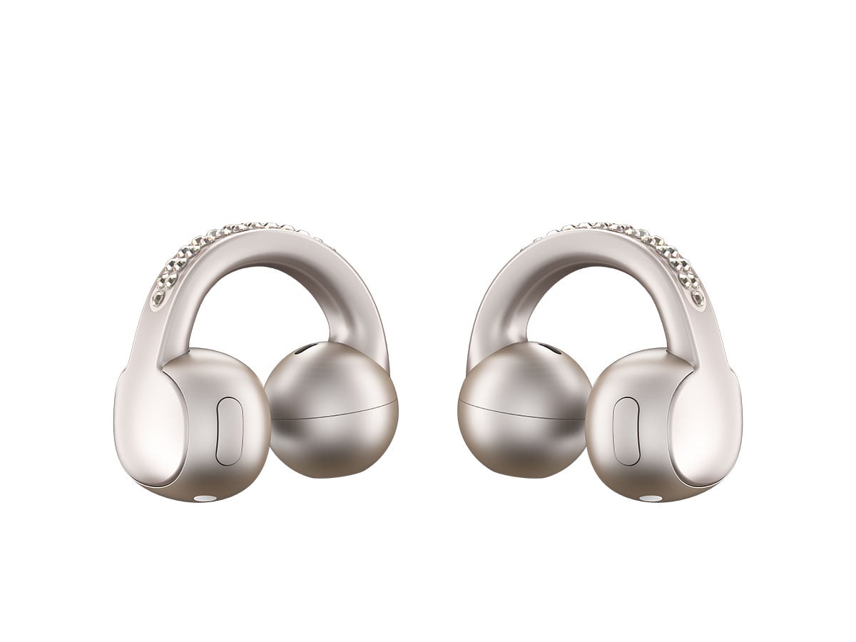 Auricolari moto buds loop with crystals by Swarovski Auricolari moto buds loop with crystals by Swarovski