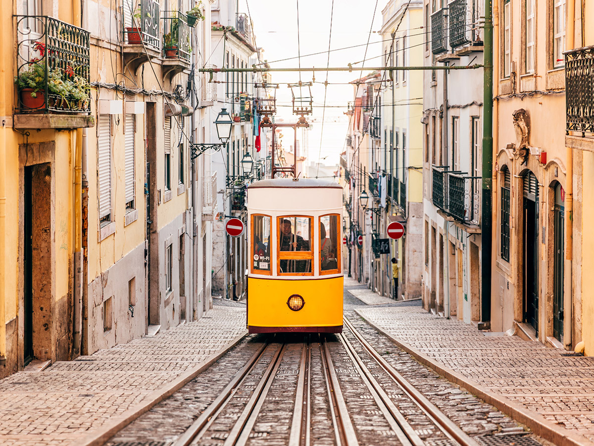 Lisbona, l'Ascensor da Bica