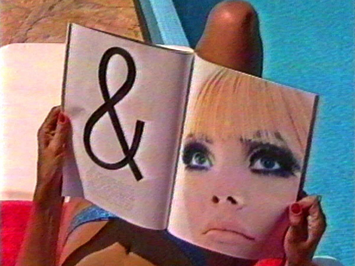 Sylvie Fleury Current Issues (July/August 95) 1995 Video, sound, 41 min 51 sec Courtesy the artist and Thaddaeus Ropac, Salzburg