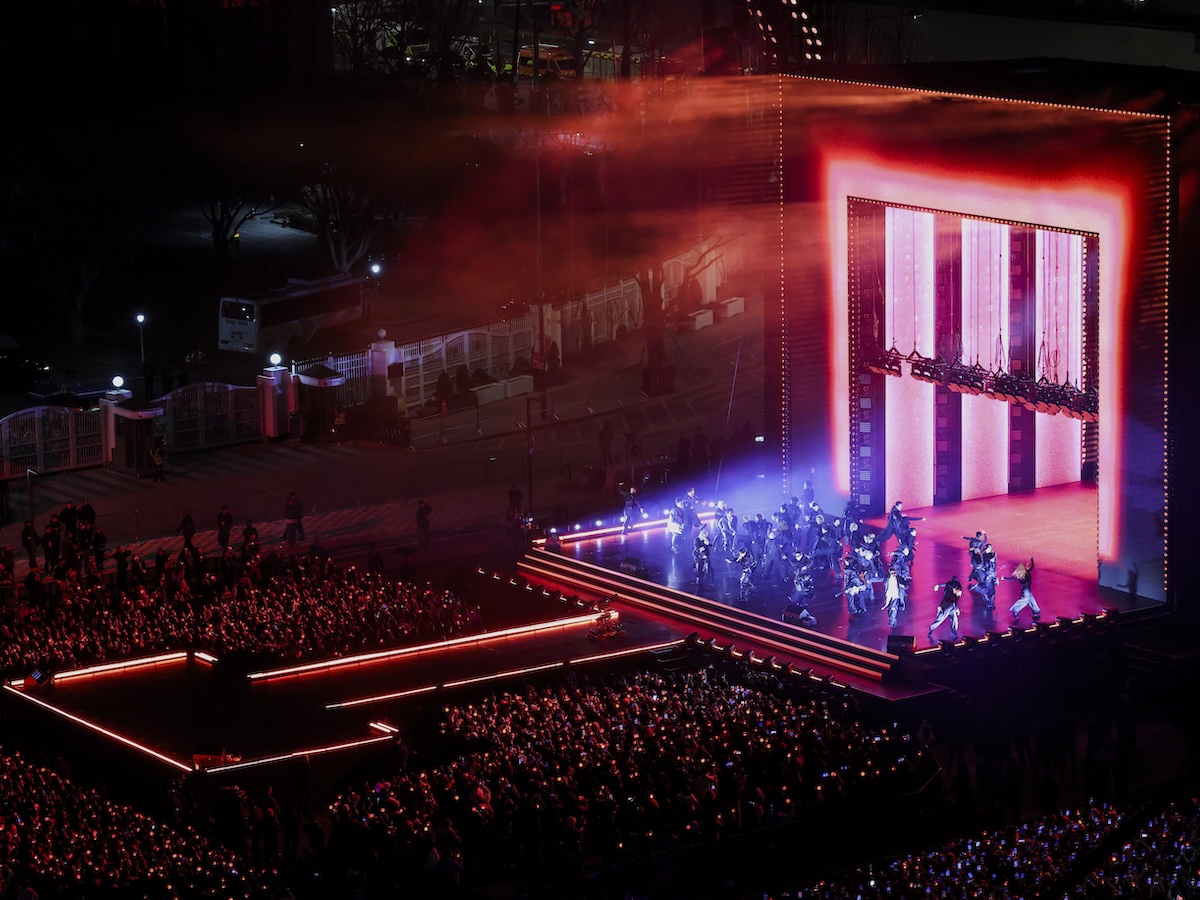 BTS Comeback Concert Attracts Thousands Of Fans In Seoul bts