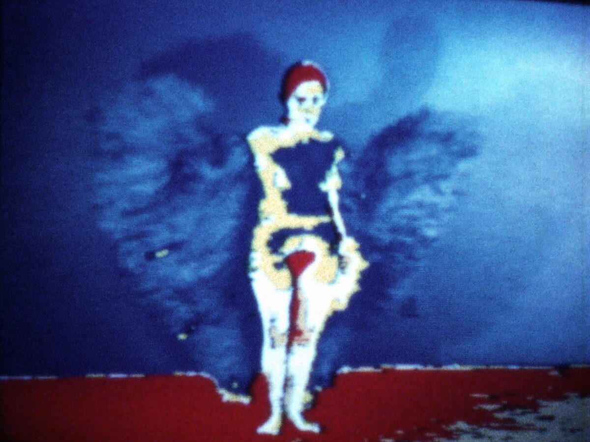 Ana MENDIETA Butterfly, 1975 Super-8mm film transferred to high-definition digital media, colour, silent / Film Super 8 transféré sur support numérique haute définition, couleur, muet Oeuvre Vidéo (Loop): 3min. 19sec. Pinault Collection
