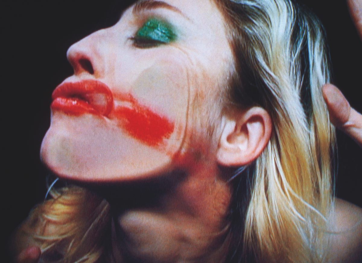 Pipilotti Rist Be Nice To Me (Flatten 04) from Open My Glade (Flatten), 2000, video installation by Pipilotti Rist (video still) © Pipilotti Rist / 2026, SABAM Courtesy the artist, Hauser & Wirth and Luhring Augustine