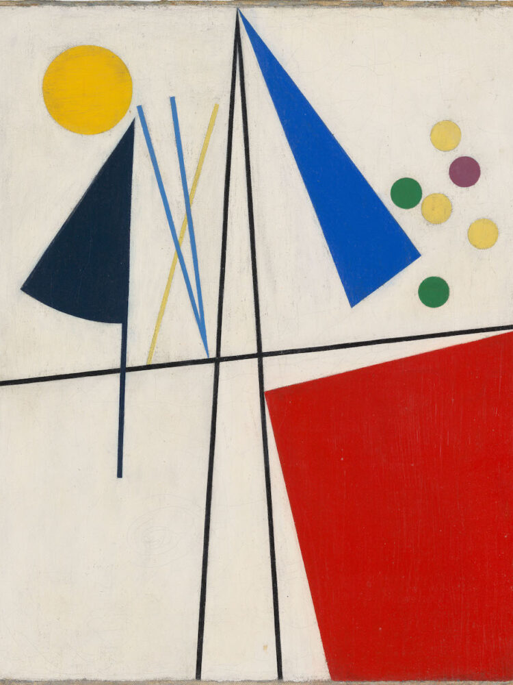 Sophie Taeuber-Arp (1889-1943) Equilibrio (Equilibre), 1932 -Stiftung Arp e. V., Berlino:Rolandswerth