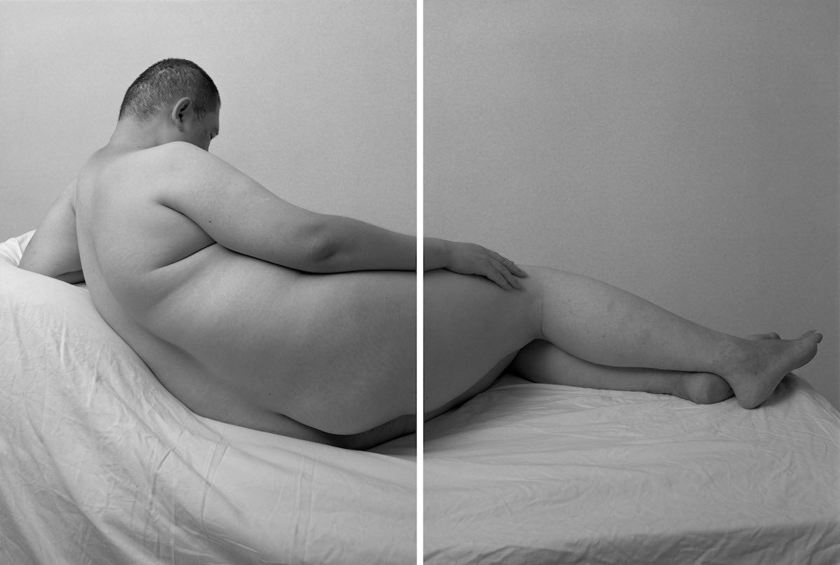 Ryudai Takano 1999.09.17.L.bw.#11 from “Reclining Woo-Man” series 1999/2025 © Ryudai Takano, Courtesy Yumiko Chiba Associates