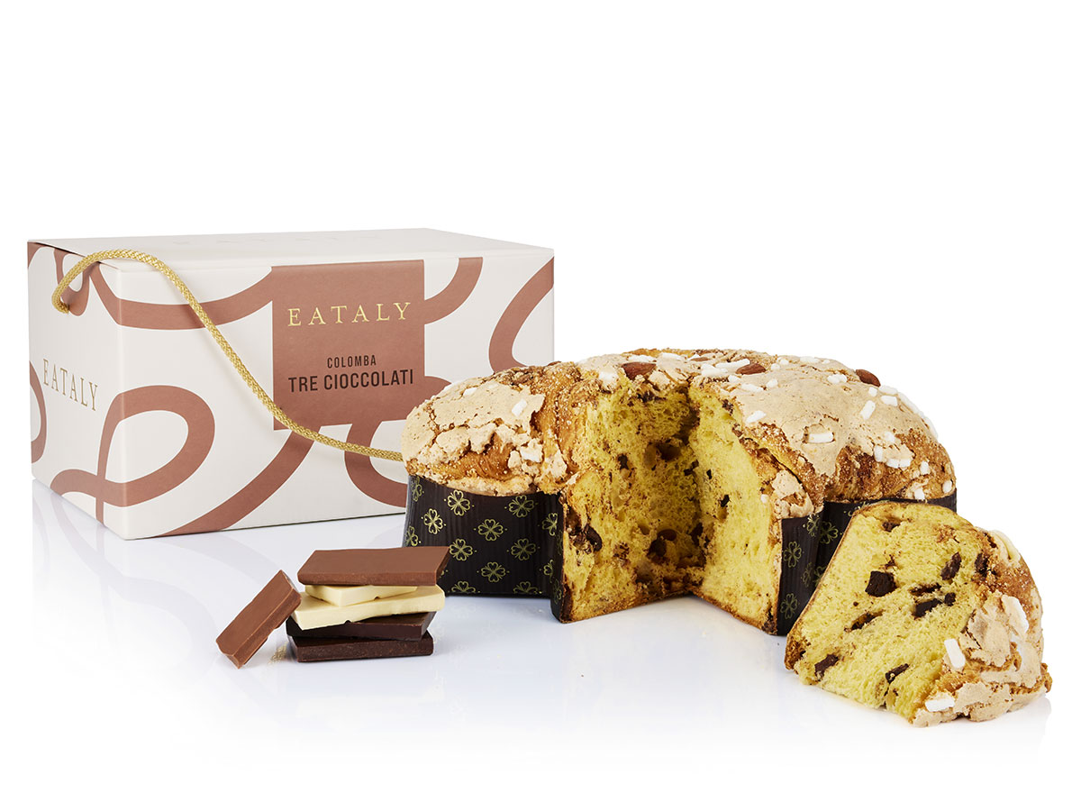 Colomba ai 3 cioccolati Eataly Icons