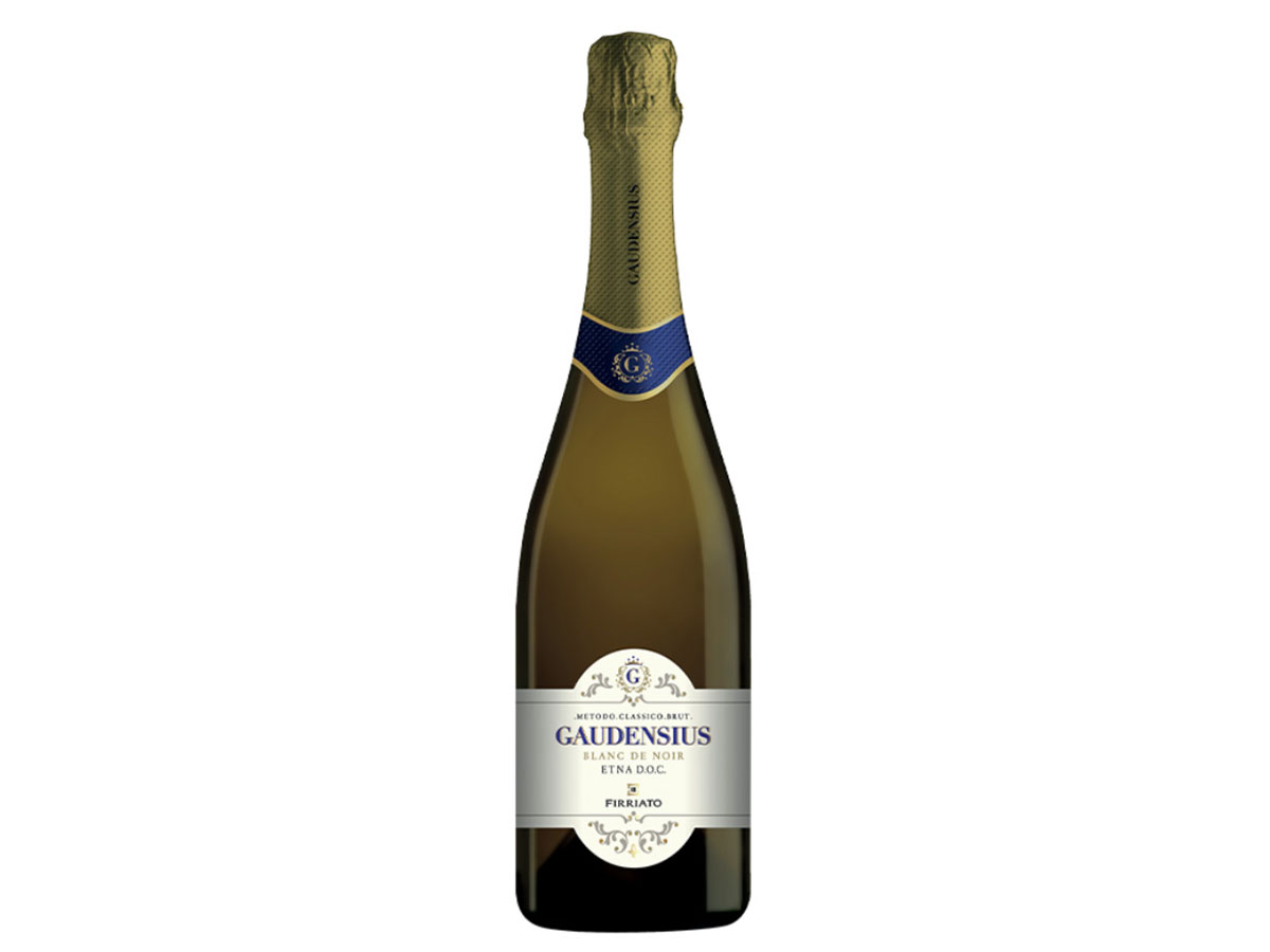 spumante Gaudensius Blanc de Noir di Firriato