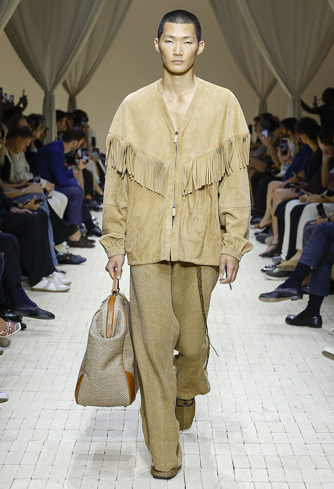 Emporio Armani - Runway - Spring/Summer 2026 Milan Men Fashion Week giacche leggere da uomo