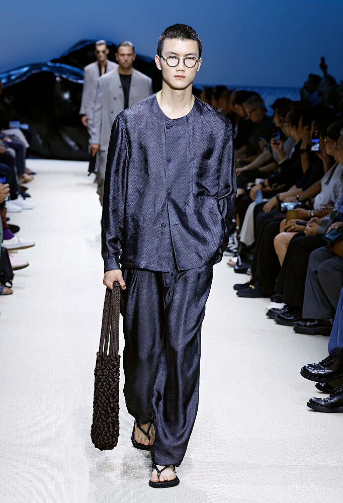 Giorgio Armani - Runway - Milan Fashion Week - Menswear Spring/Summer 2026 Giorgio Armani SS26