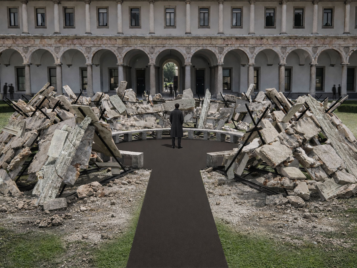 Alessandro Scandurra con Holcim Italia