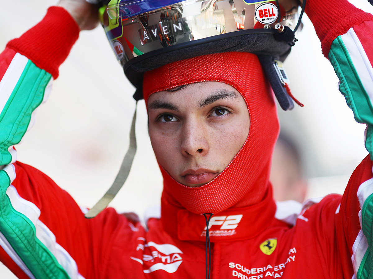 Oliver Bearman in Formula 2 Oliver Bearman in Formula 2