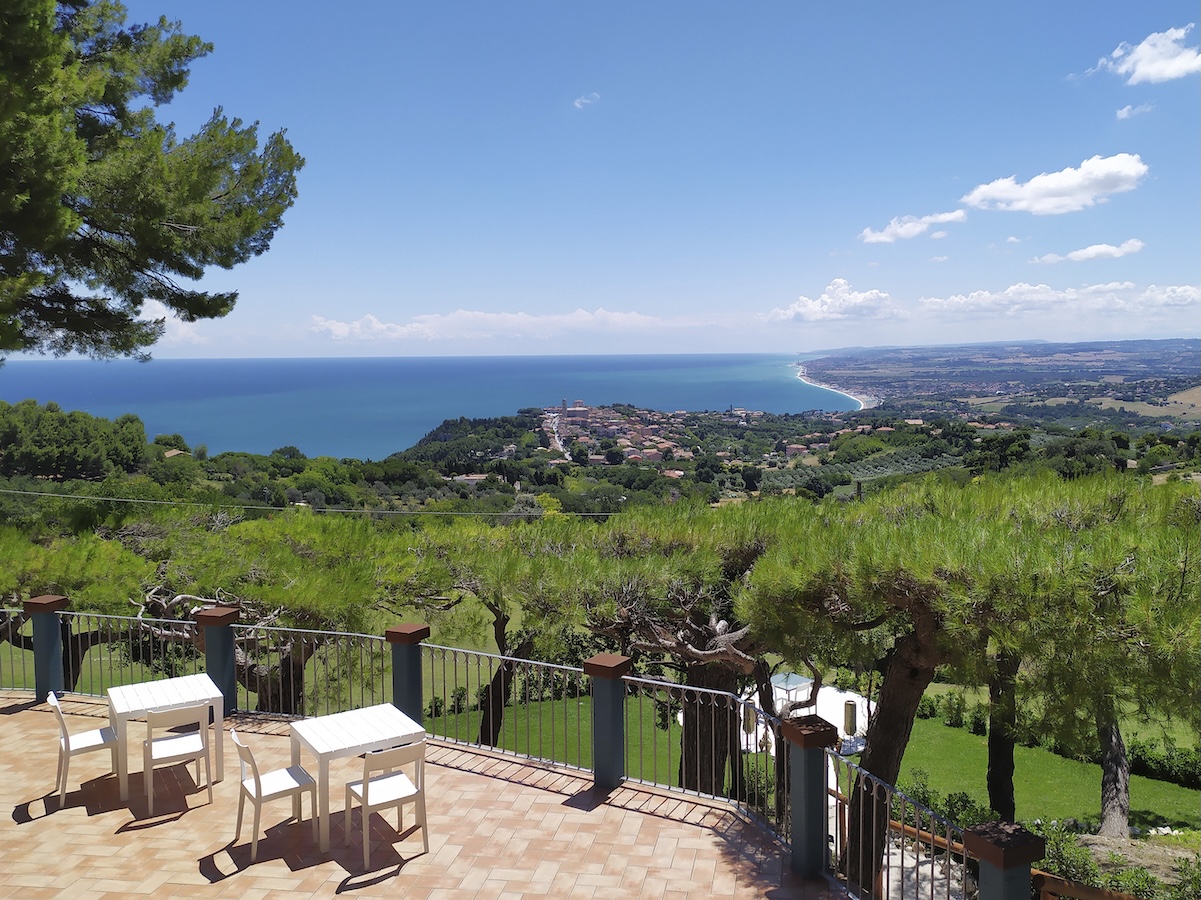 Seascape, View of Sirolo, Marche, Italy, Europe Sirolo