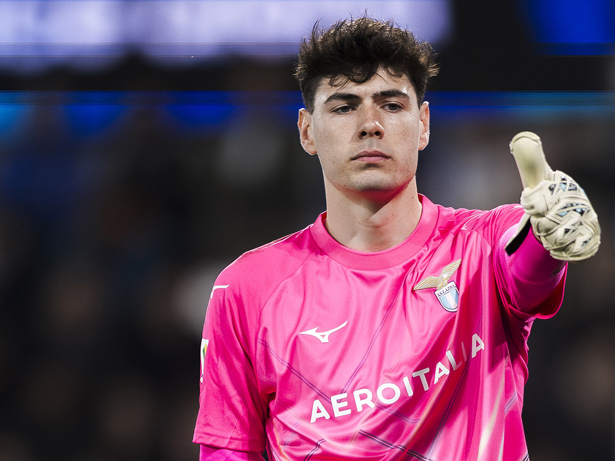 Il portiere della Lazio Edoardo Motta