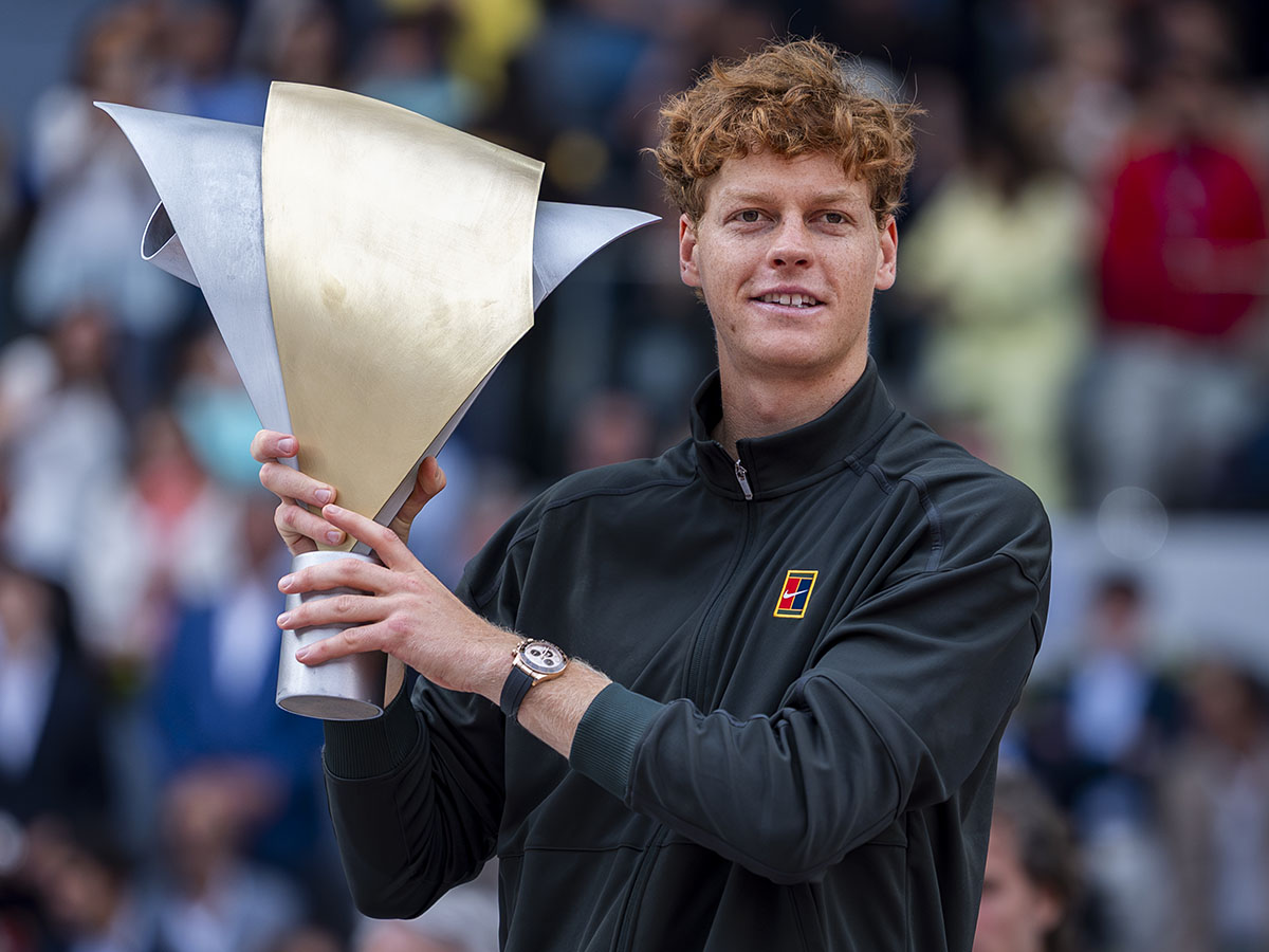 Jannik Sinner all'Open di Madrid