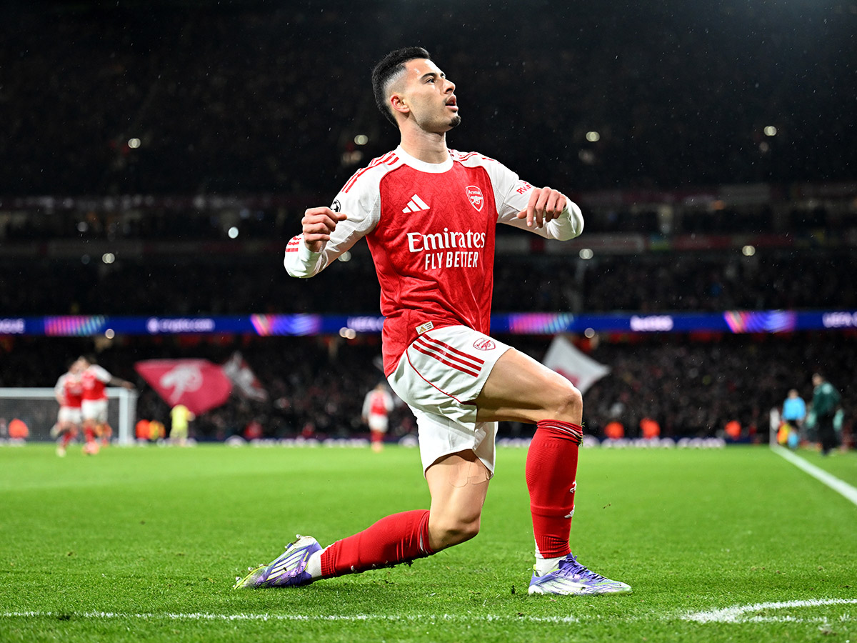 Gabriel Martinelli dell'Arsenal
