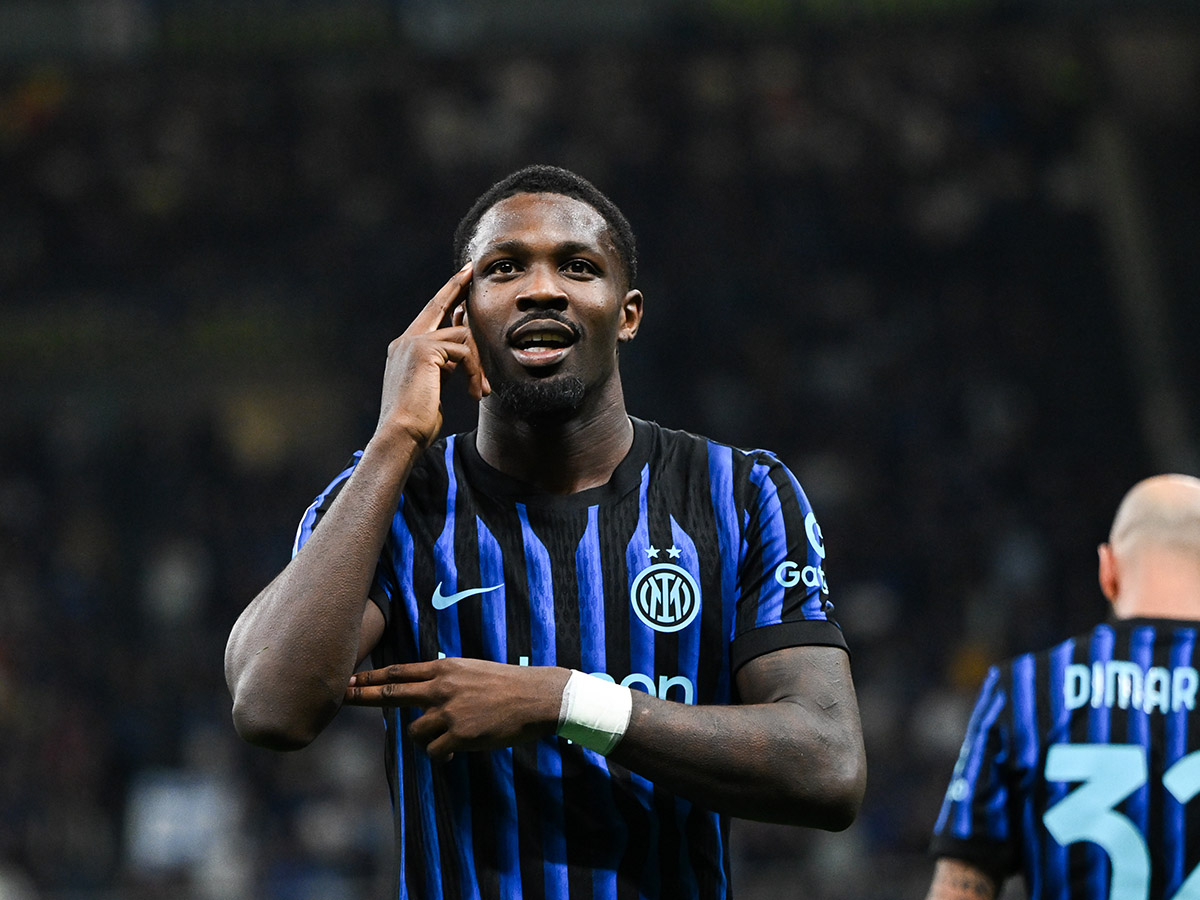 Marcus Thuram calciatore dell'Inter