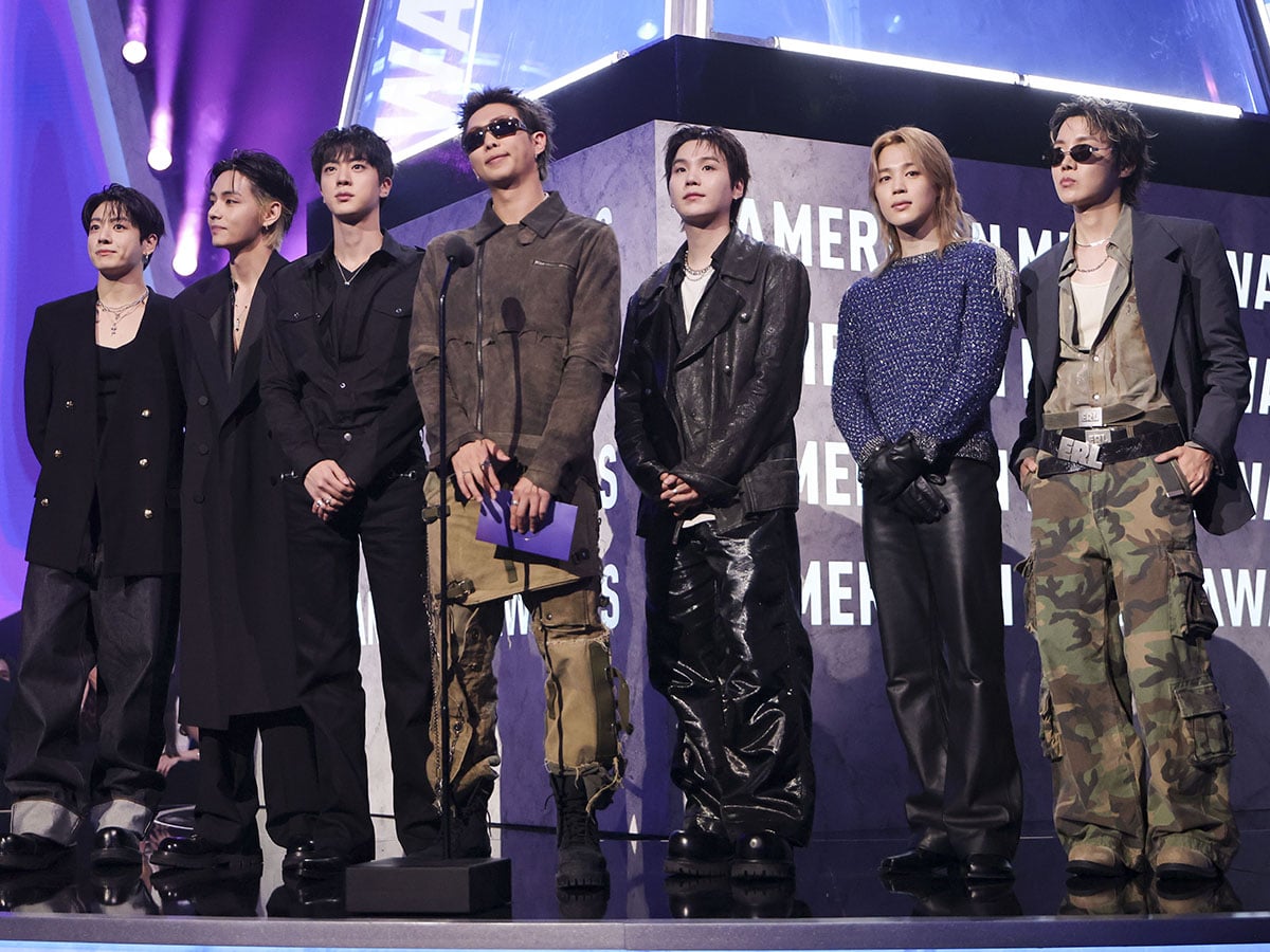 I BTS agli American Music Awards
