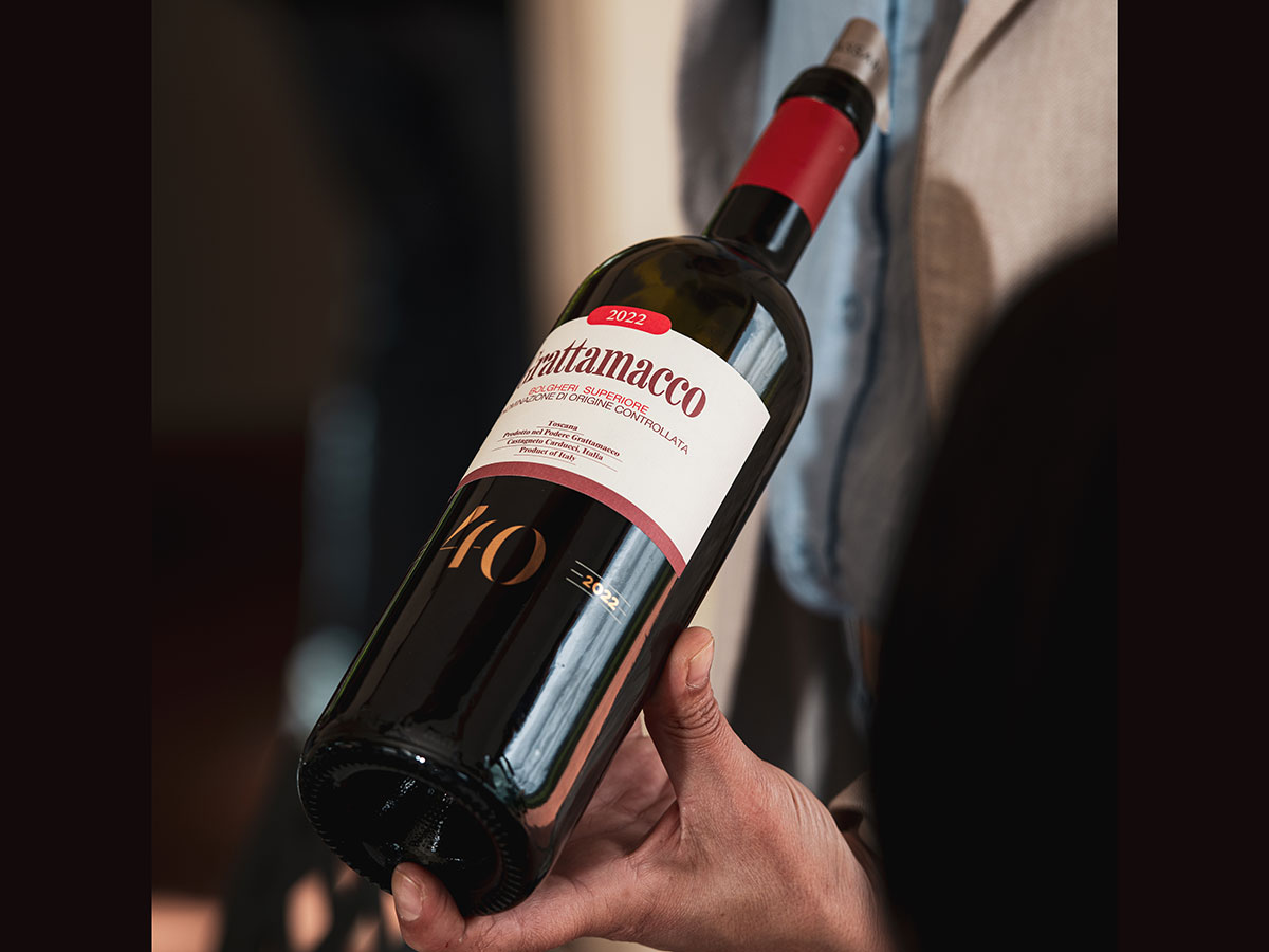 Bolgheri Superiore DOC 2022 di Grattamacco Bolgheri Superiore DOC 2022 di Grattamacco
