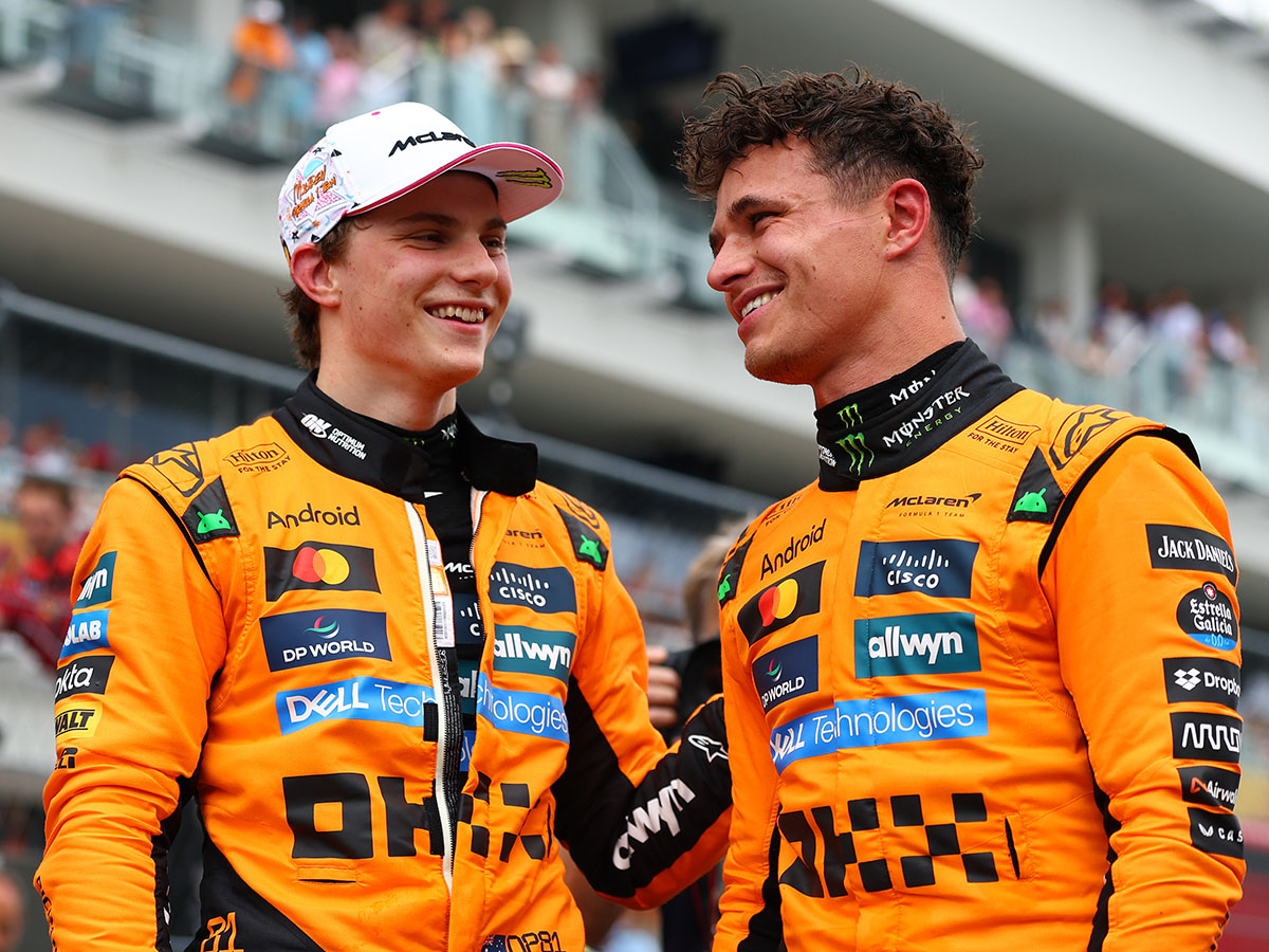Oscar Piastri e Lando Norris