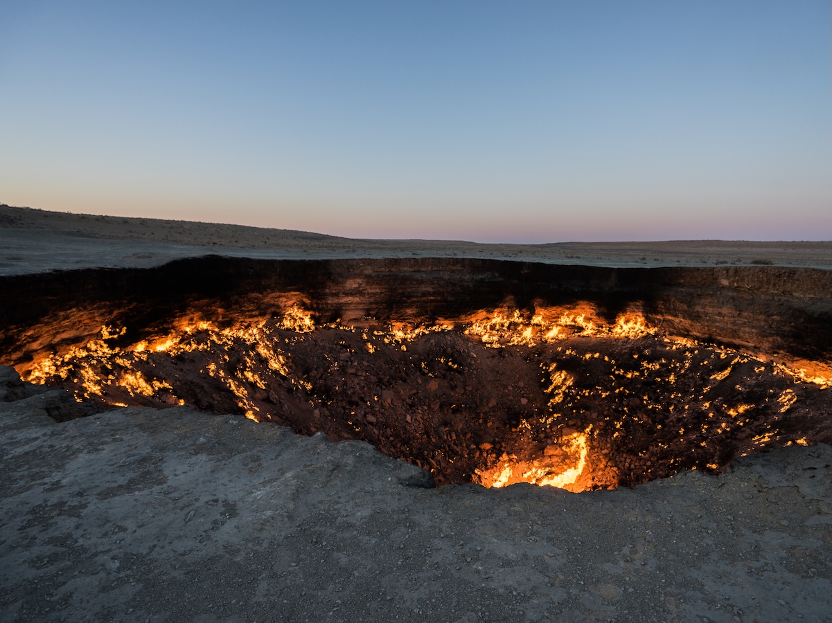 La Porta dell'Inferno, Turkmenistan
