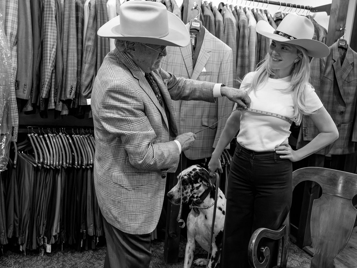 Con Bruce Weber in viaggio in America