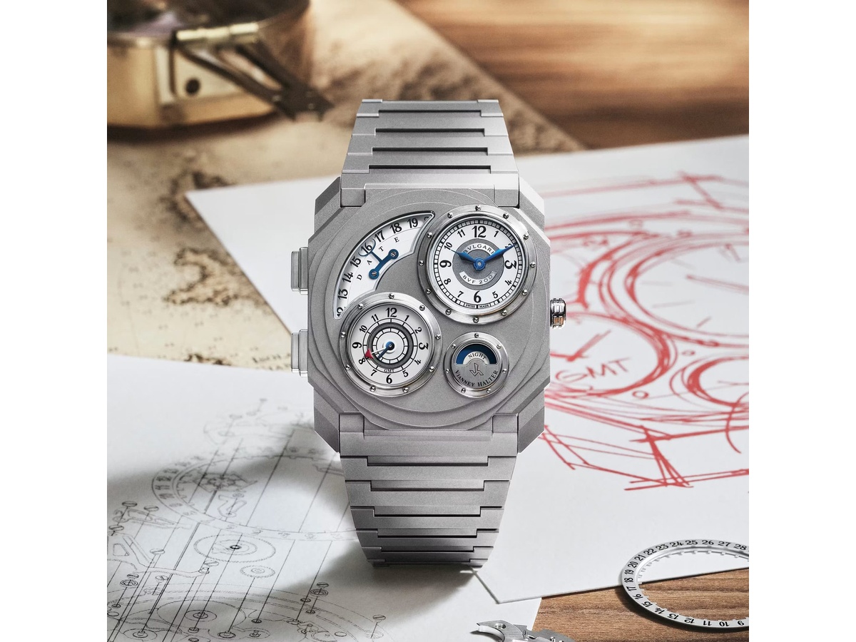 Bulgari Octo Finissimo Dual Time x Vianney Halter a Geneva Watch Days 2026