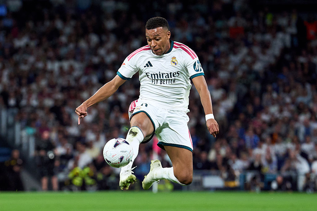 Kylian Mbappé con la maglia del Real Madrid, alla ricerca del primo Pallone d’Oro